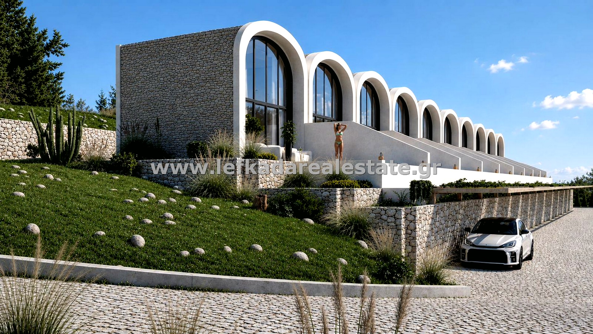 Modern luxury suites of 30 sqm each for sale in Apollonio Lefkada