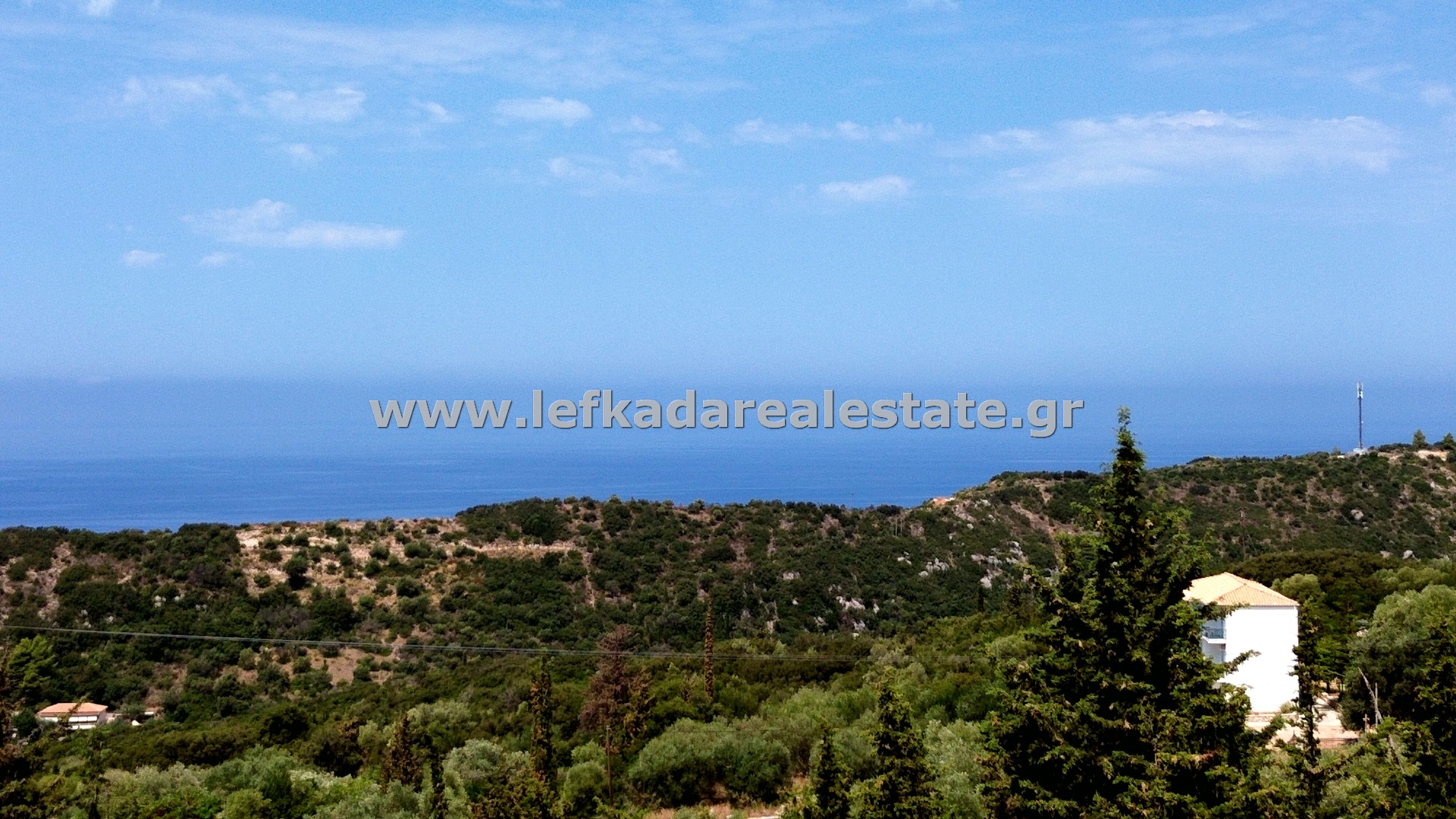 1.300 sqm. Plot with Panoramic Sea Views in Agios Nikitas Lefkada